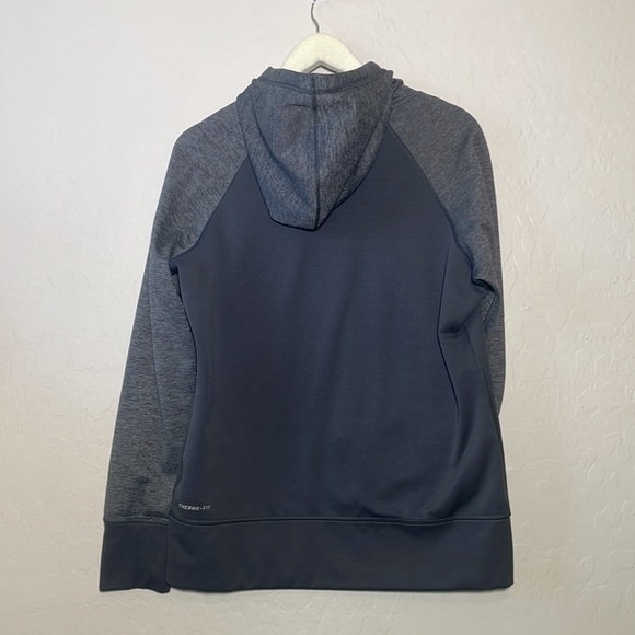 NIKE Therma-Fit Woman’s OSU Beavers Grey Hoodie sz L - Picture 2 of 4